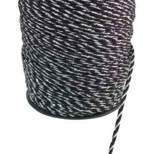 Bileklik İpi, Hediye Paketleme İpi, Şans, Bereket, Aşk, Şifa, Güç 1 Mm Pamuk  1 Metre Siyah