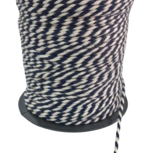 Bileklik İpi, Hediye Paketleme İpi, Şans, Bereket, Aşk, Şifa, Güç 10 Mm Pamuk  10 Metre Lacivert