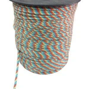 Bileklik İpi, Hediye Paketleme İpi, Şans, Bereket, Aşk, Şifa, Güç 10 Mm Pamuk  10 Metre Yeşil