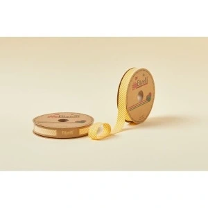 Biye Çizgili Katlı C04 Sarı 2 Cm 25 Metre %65 Koton %35 Polyester