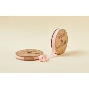 Biye Koton Katlı D10 Somon 2 Cm 25 Metre %65 Koton %35 Polyester