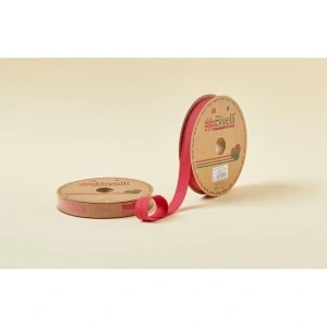 Biye Koton Katlı D34 Koyu Kırmızı 2 Cm 25 Metre %65 Koton %35 Polyester