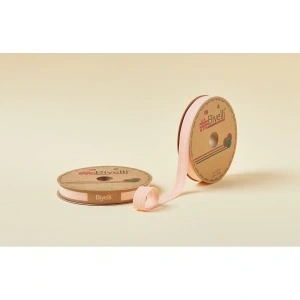 Biye Koton Katlı D45 Somon 2 Cm 25 Metre %65 Koton %35 Polyester