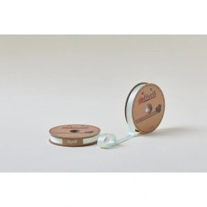 Biye Saten Katlı 016 Su Yeşili 2 Cm 25 Metre %100 Polyester