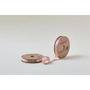 Biye Saten Katlı 097 Pudra 2 Cm 25 Metre %100 Polyester