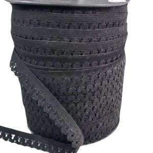 Çamaşır Askısı Şerit En 1 Cm Siyah 1 Metre