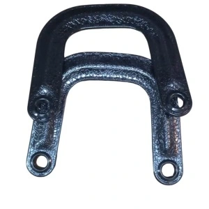 Çanta Sapı Nal Model Siyah 13 Cm