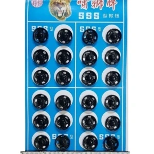 Çıt Çıt Model 2 Numara Siyah 24lü