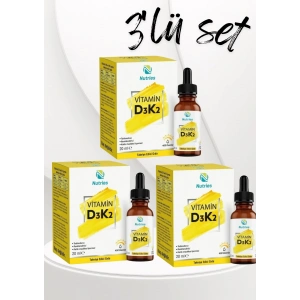 D3k2 Damla 20 Ml (1000 Iu) – 3’lü Ekonomik Set