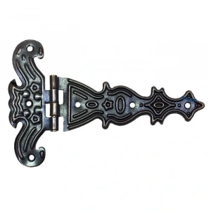 Dekoratif, Sac Tek Kuyruklu Menteşe - 69x102 mm, Büyük, Eskitme, 100 Adet