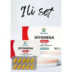 Diyomega 30 Kapsül – 2’li Avantaj Paketi