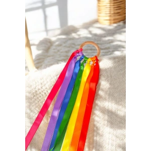 DKTT Duyusal Gökkuşağı Bebek Oyuncak Hediyelik, Dişlik gökkuşağı dişlik, çıngırak