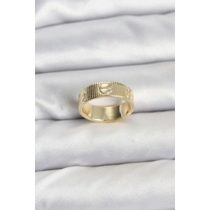 Gold Renk Model Kadın Yüzük - TJ-BYK3910