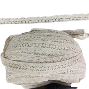 Kopanaki Dantel En 4 Cm Şeritli Krem 10 Metre