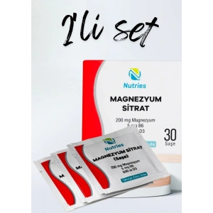 Magnezyum Sitrat Saşe – 2’li Avantaj Paketi