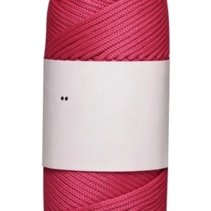 Makrome İpi 3mm Polyester  Fuşya
