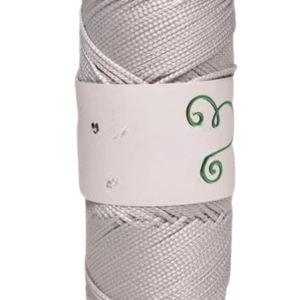 Makrome İpi 3mm Polyester Gri
