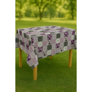 Masa Örtüsü & Piknik Örtsü -Raşel Kumaş 120 cm X 160 cm -Kare Desenli
