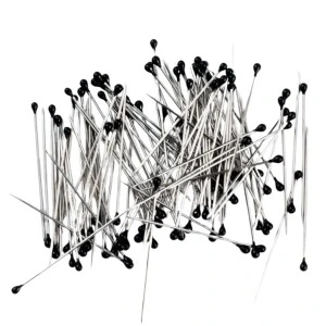 Minelli İğne Kutulu Siyah Başlı 100lü