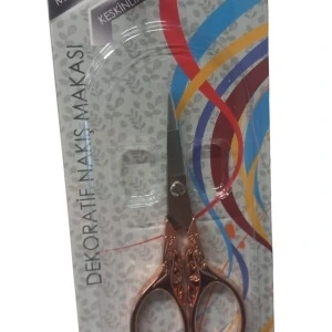 Nakış Makası Dekoratif Bakır Ybl-403 Model 15