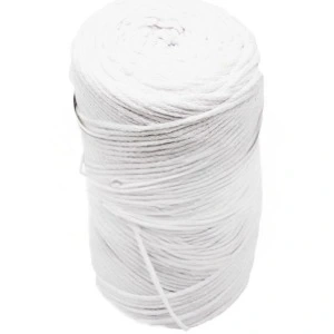 Pamuk Makrome 4 Mm İp Beyaz