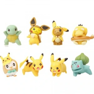 Pika Pika 8 Adet Mini Figür