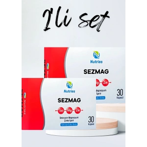 Sezmag Magnezyum Takviyesi 30 Kapsül – 2’li Avantaj Paketi