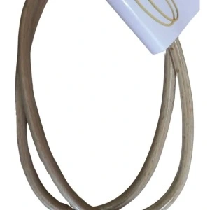 Tahta Çanta Sapı 17 Cm Oval