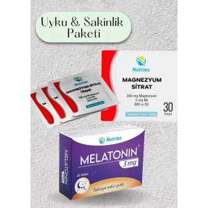 Uyku & Sakinlik Paketi – Geceyi Dinlenmiş Karşılayın