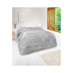 WELSOFT YORGAN ÇİFT KİŞİLİK YORGAN 200*220 ÇİFT TARAFLI-Gri