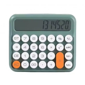 ZR741 Jn-800 Junno Yeşil Hesap Makinesi