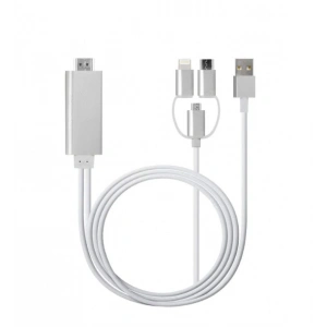 ZR778 L6-M3M Lightning Micro Type-C Hdtv Kablo