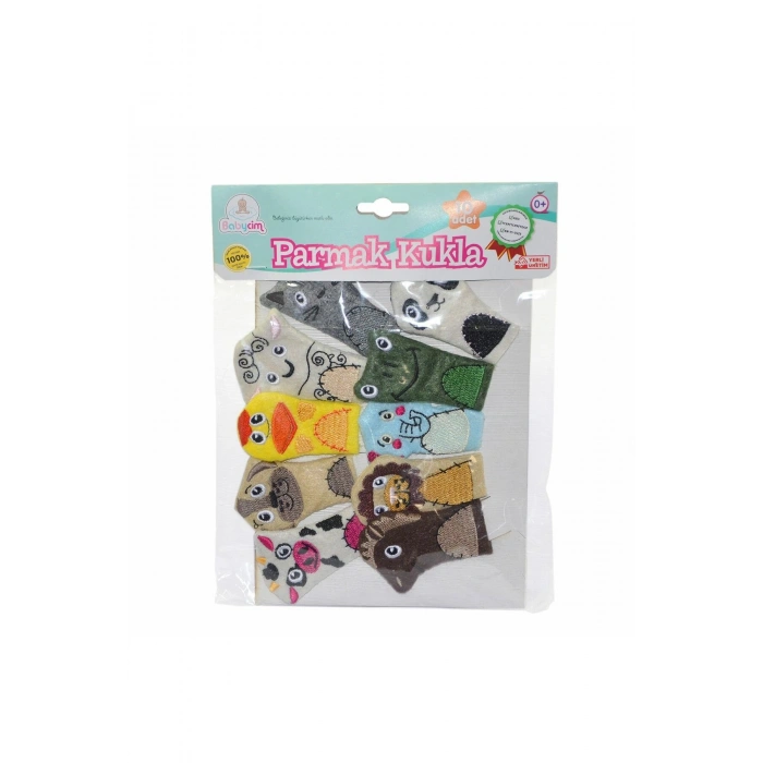 10’’Lu Hayvanlar Parmak Kuklası