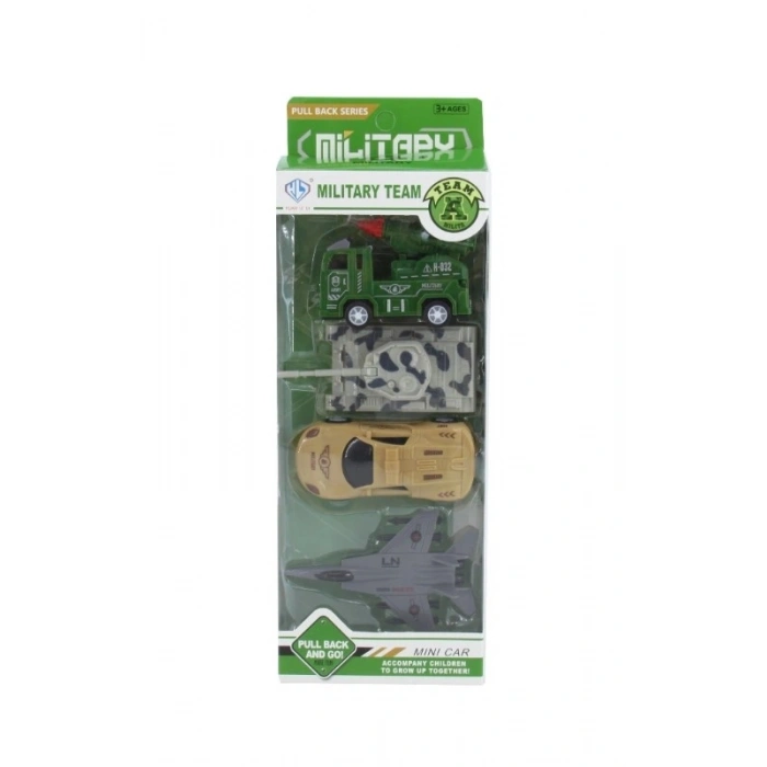 4Lü Çekbırak Askeri Araçları Serisi