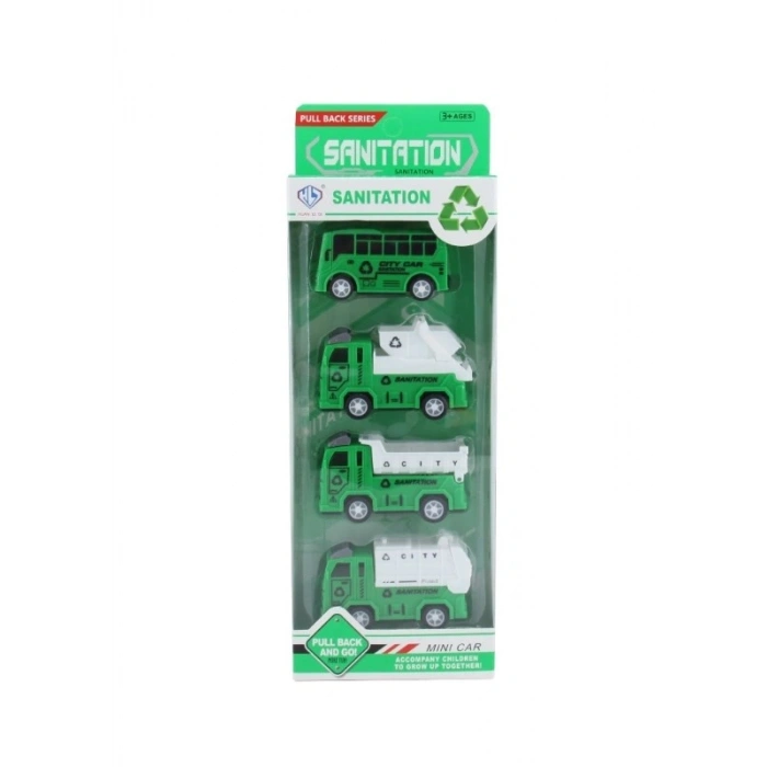 4Lü Çekbırak Şehrin Çöp Kamyonları  Serisi