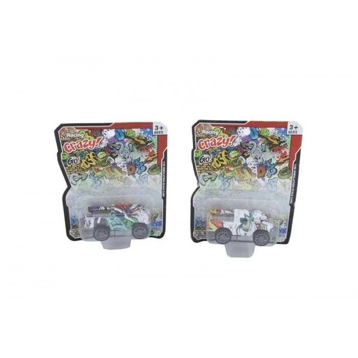 Grafiti Çılgın Dıecast Jeep Pıc Up Serisi