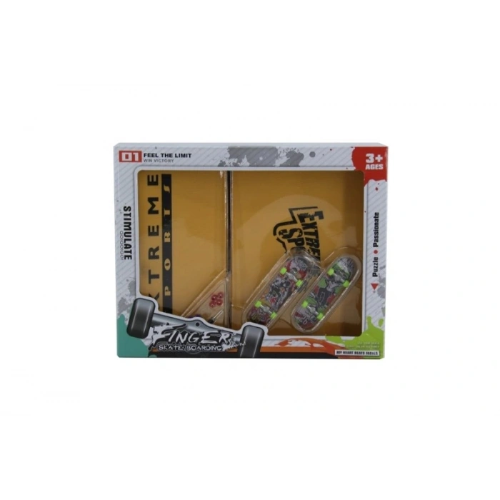 Kutuda Düz Rampalı Parmak Kaydırak Seti