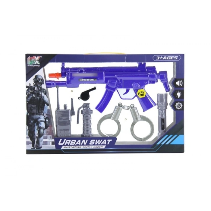 Pilli Işıklı Swart Taramalı Tüfek Seti