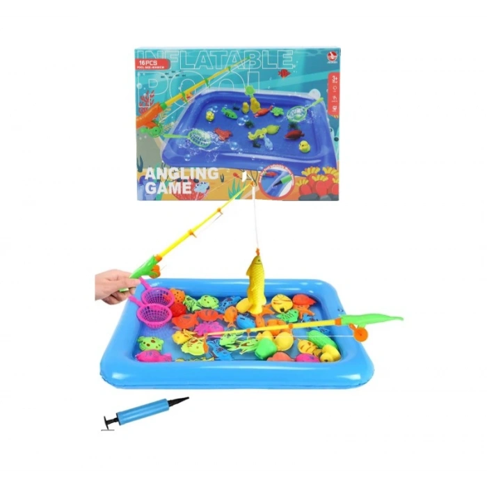 Şişebilen Havuzlu Balık Tutma Oyunu