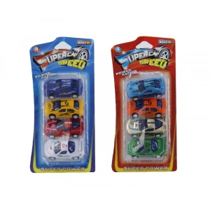 4Lü Çekbırak Yarış Arabası Seti