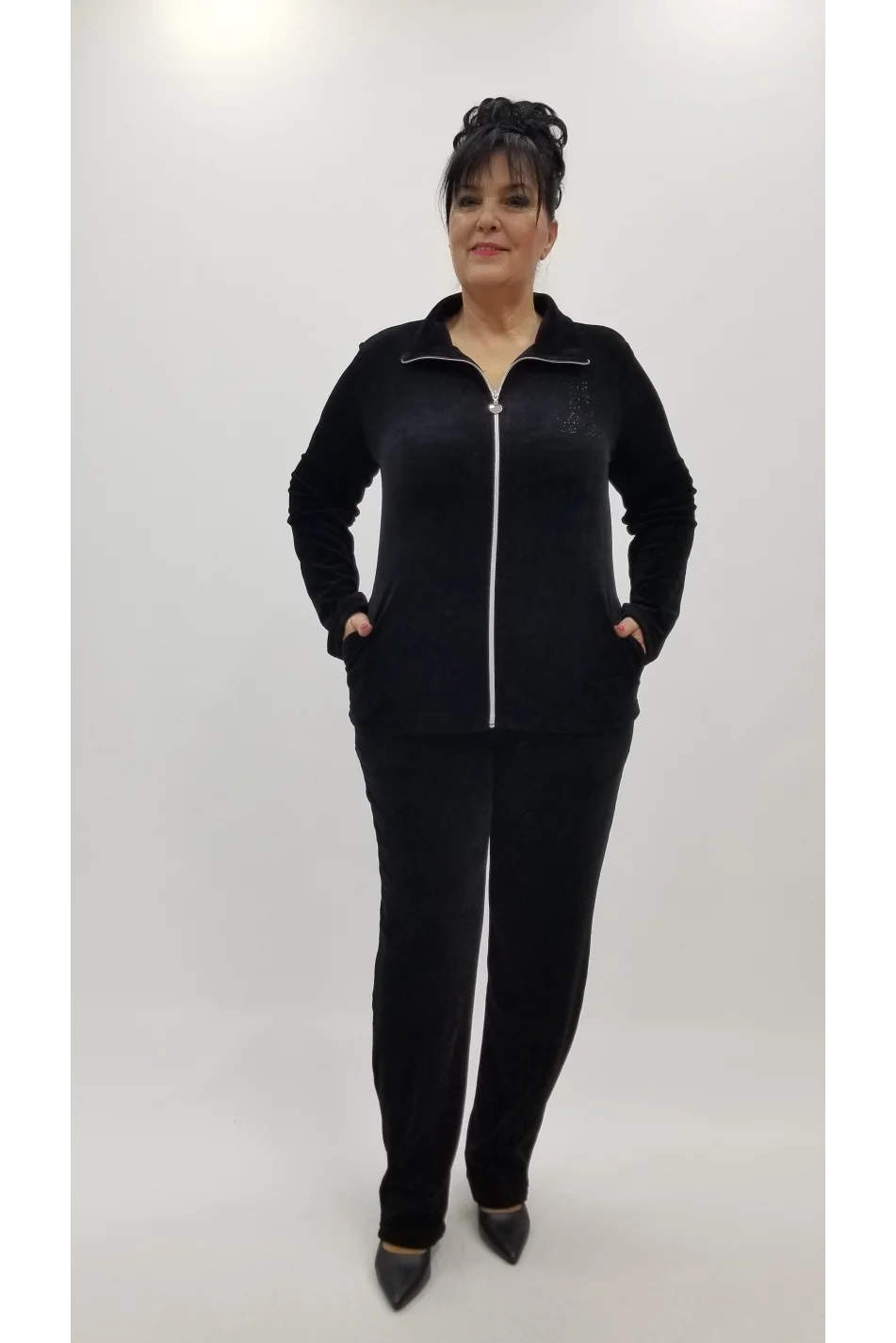 Miraggio Büyük Beden Takım 4385 LACİVERT