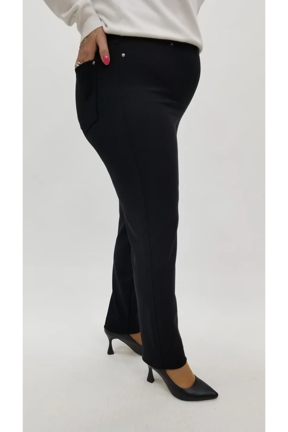 Miraggio Büyük Beden Pantolon 4342 SİYAH