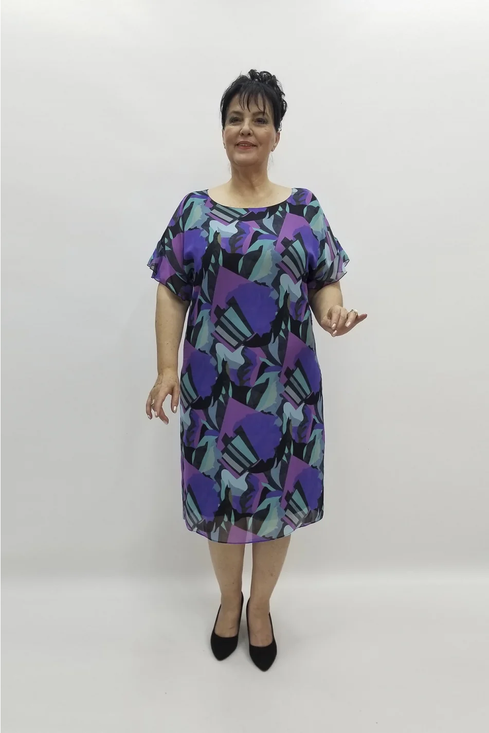 Miraggio Büyük Beden Abiye Elbise 97710 MOR