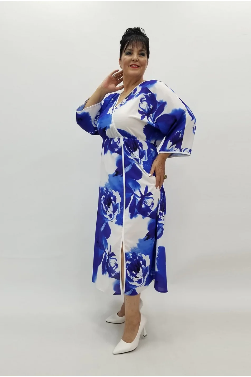 Miraggio Büyük Beden Abiye Elbise 98800 SAKS