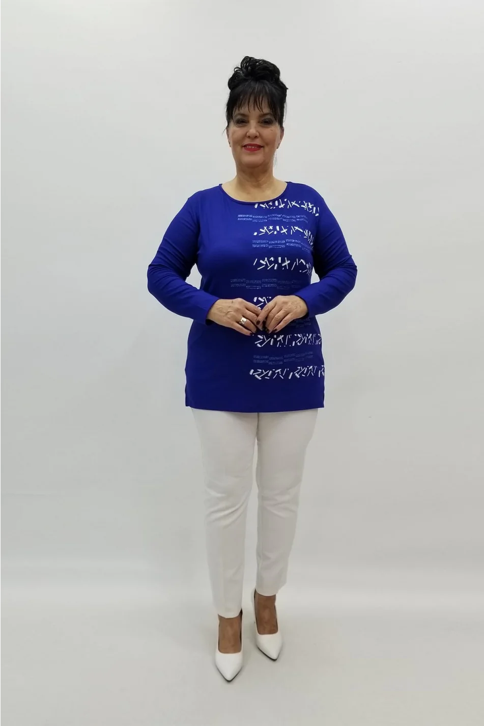 Miraggio Büyük Beden Bluz 98222 SAKS