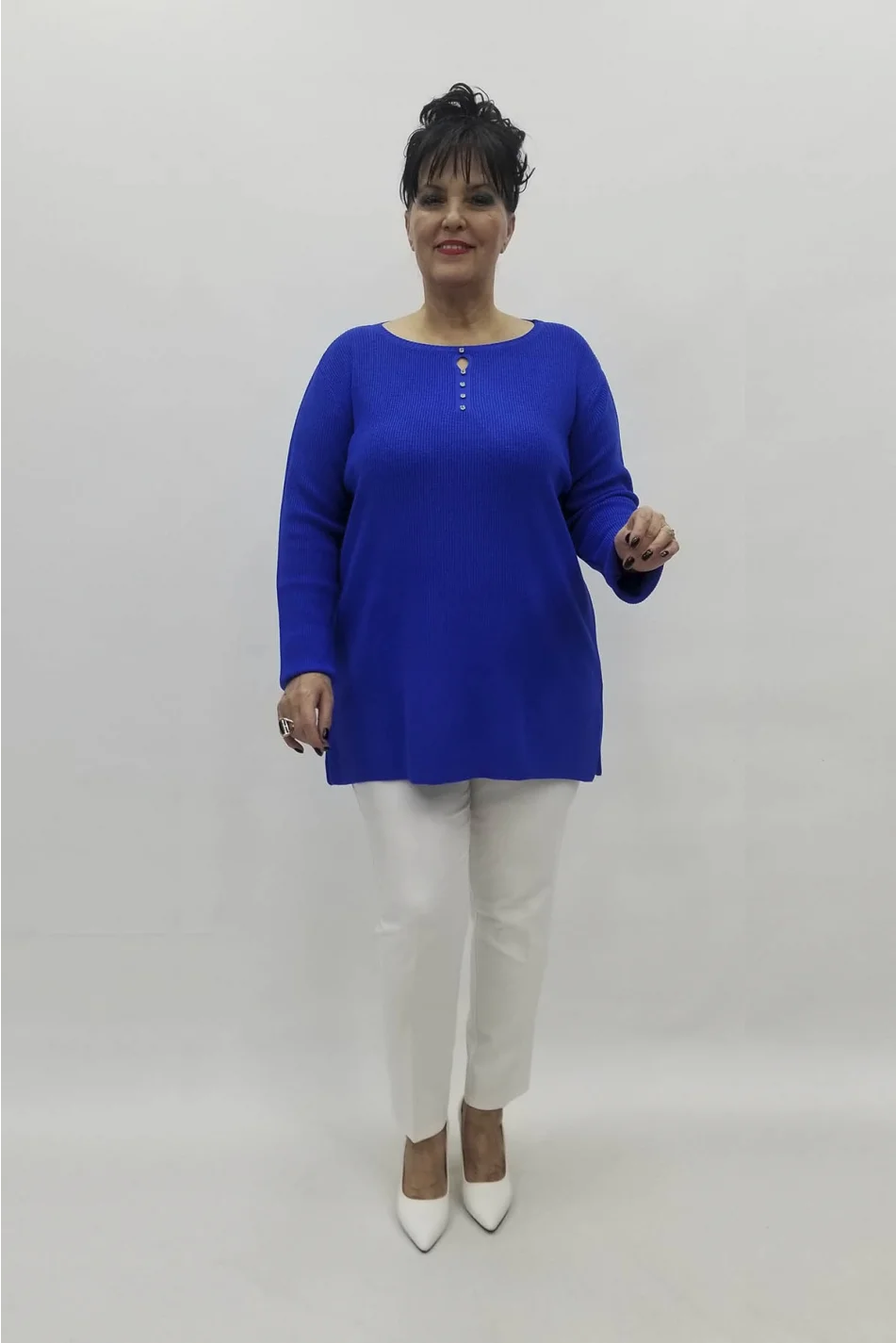 Miraggio Büyük Beden Bluz 98264