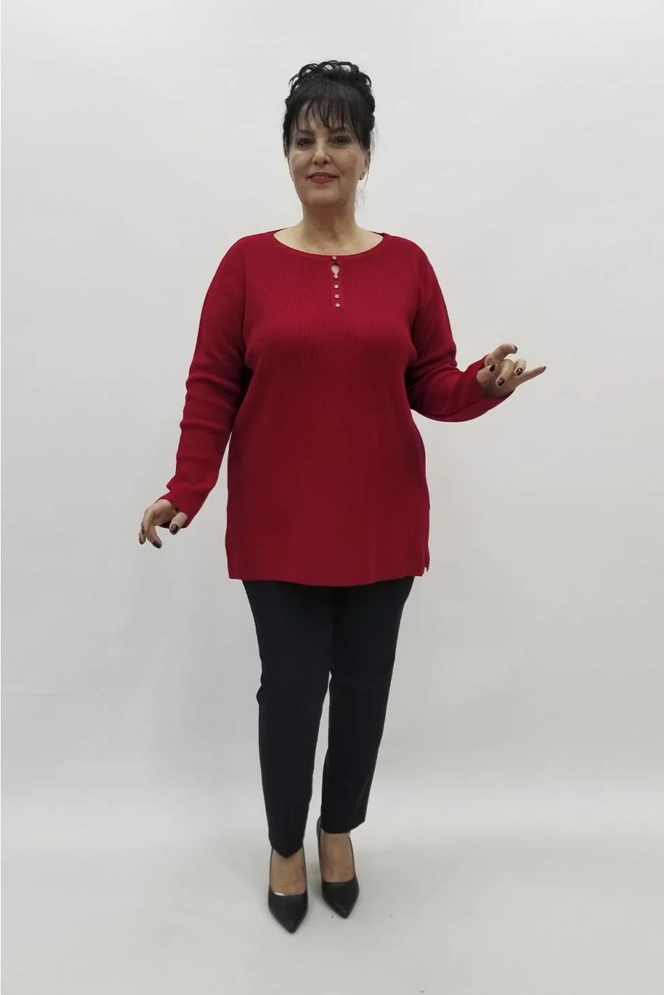 Miraggio Büyük Beden Bluz 98264