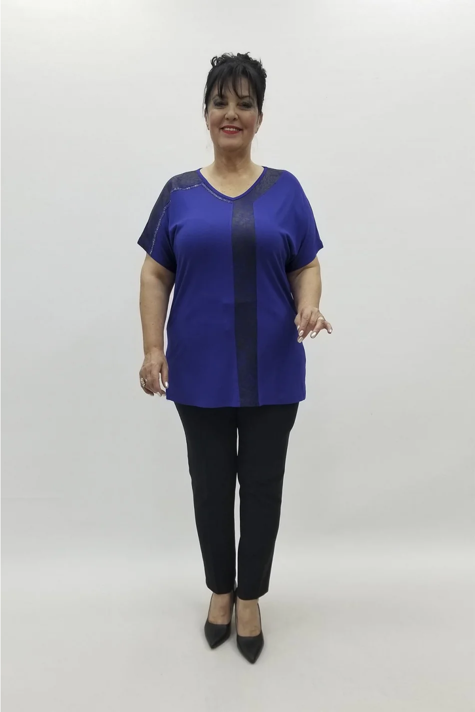 Miraggio Büyük Beden Bluz 98729 SAKS