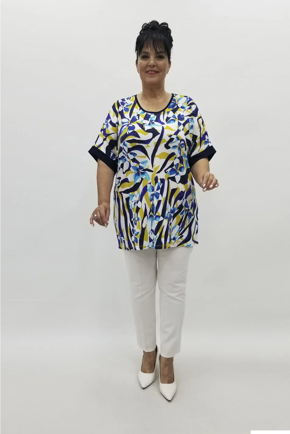 Miraggio Büyük Beden Bluz 98795 ORJİNAL