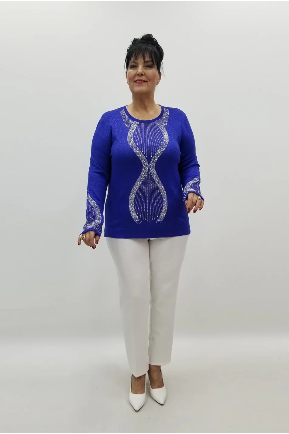 Miraggio Büyük Beden Bluz 99342 SAKS